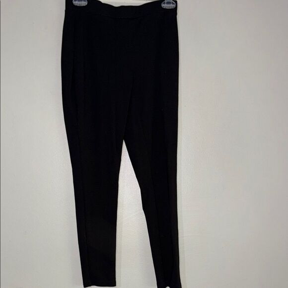 Chico's Black Ankle Cropped Pants - Picture 1 of 6